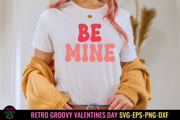 Download Be Mine I Groovy Valentines Day SVG - Premium Bundle