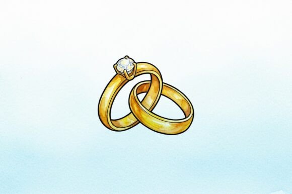 Download Wedding Design of Ring Set - Wedding design Collection