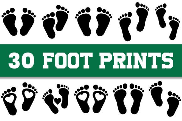 Download Foot Print SVG Silhouette - Svg silhouette Collection