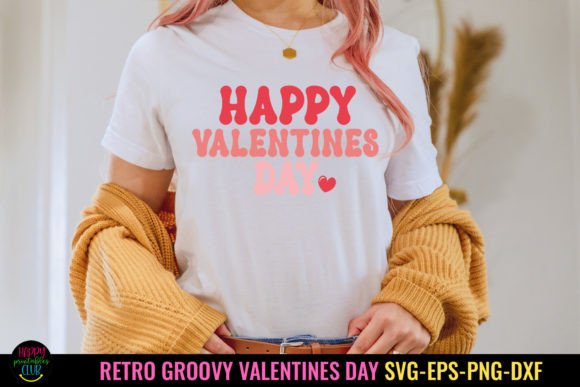 Download Happy Valentines I Groovy Valentines SVG - Premium Bundle