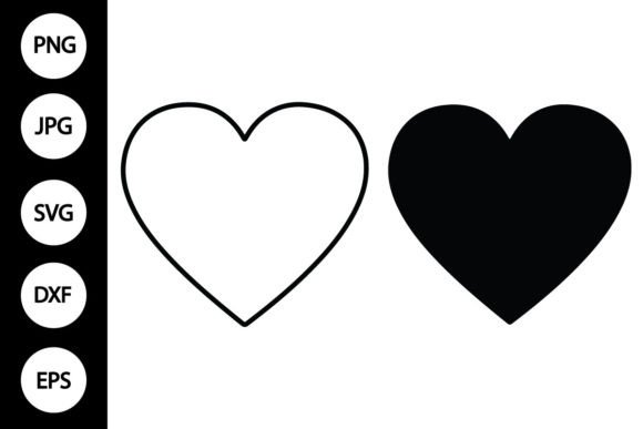 Download Outline Heart SVG, Silhouette Heart SVG - Premium Resources