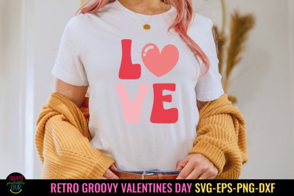 Download Love Groovy Valentine SVG I Retro SVG - Premium Resources